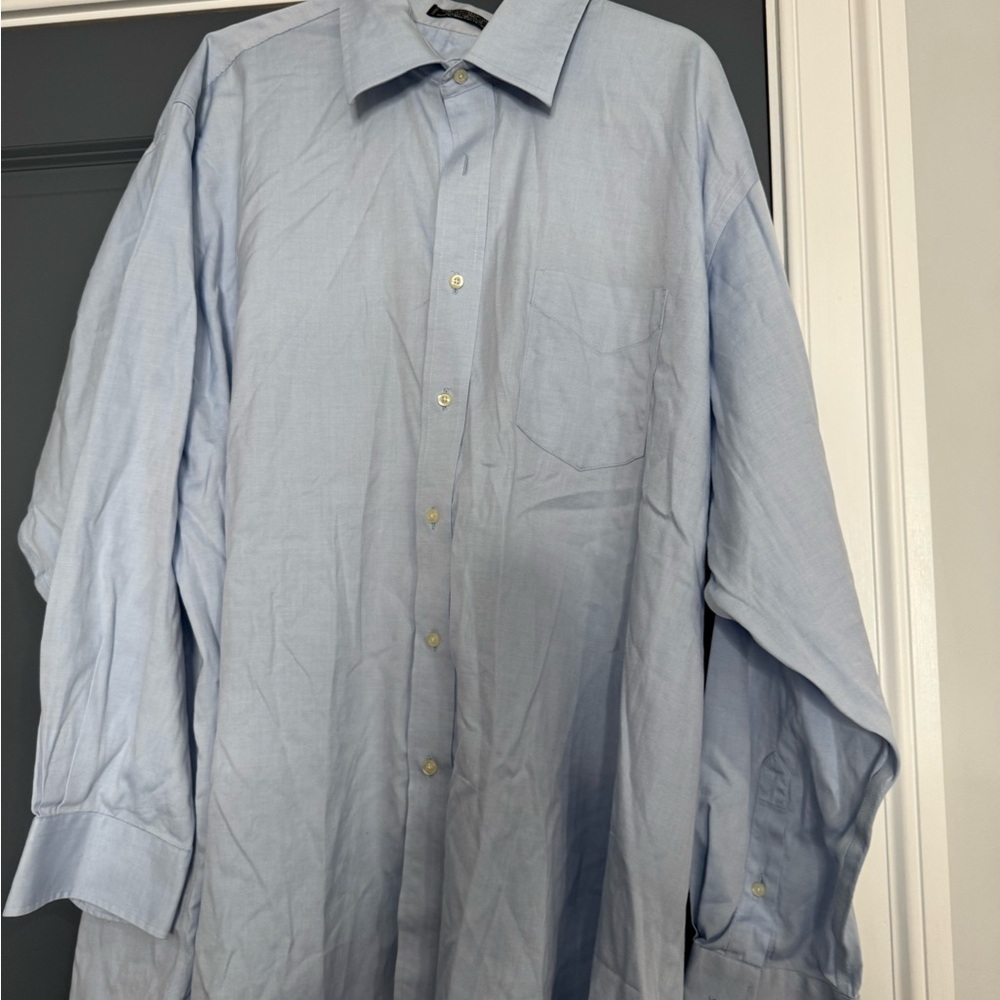 Forsyth of Canada Sky Blue Men's Button Down Shirt